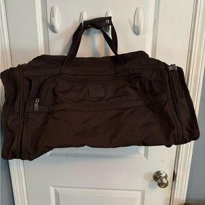 Tumi Large Chocolate Brown Duffle Bag